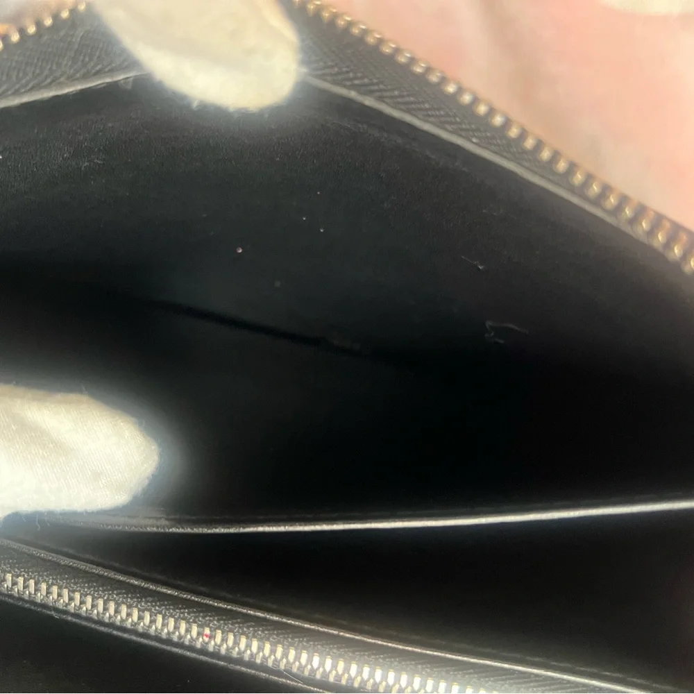 Louis Vuitton Classic Black leather zippy wallet organizer - Picture 14 of 16